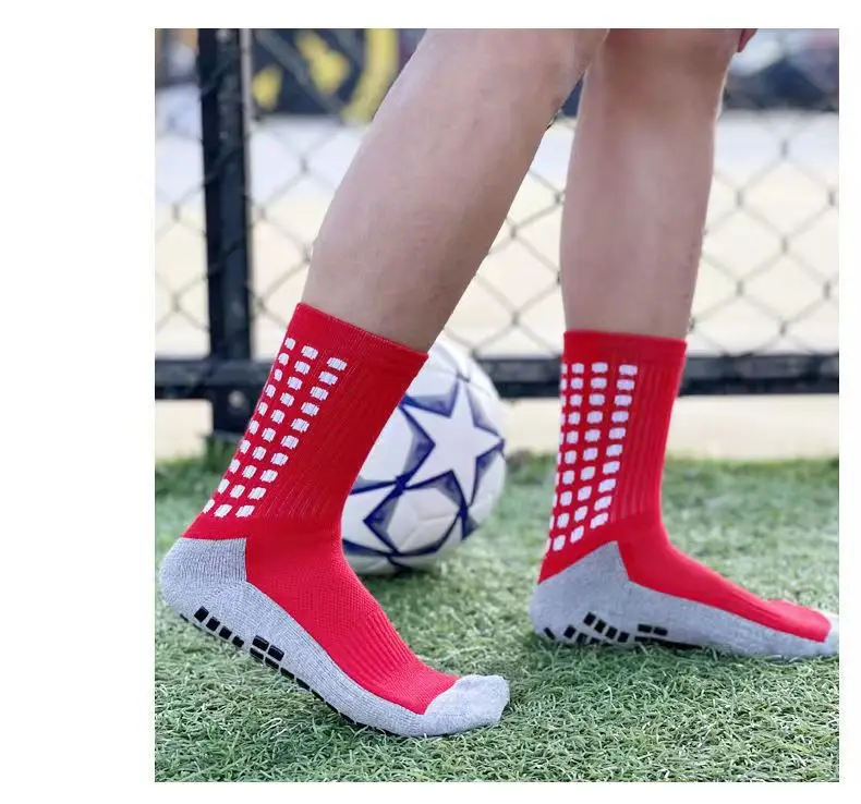 Bottom Wear-Resistant Dispensing Soccer Socks Basketball Socks Running Gray Socks Cotton Base Elite Sports Thickening Socks