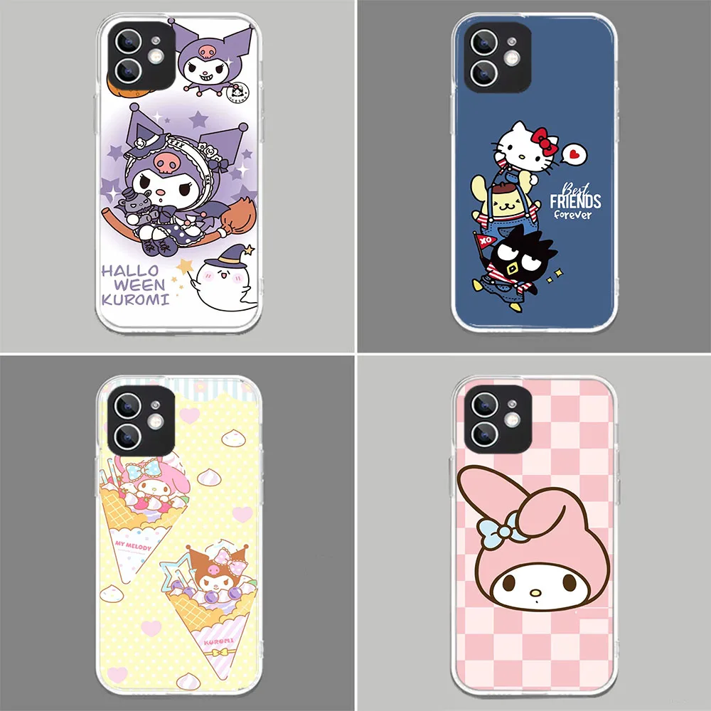 WRA-27 Sanrio Pompompurin Прозрачный гибкий чехол из ТПУ для Moto One Edge 20 30 40 50 Action Fusion Zoom Lite neo Pro