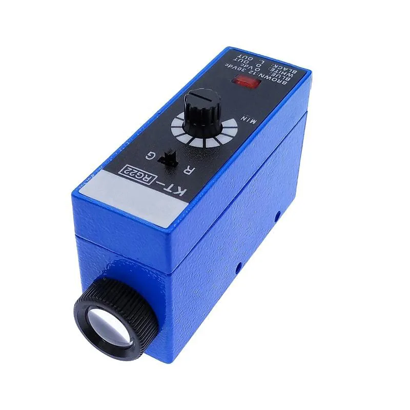 Новый оригинальный Флюоресцентный фотоэлектрический датчик для сумки с цветовым кодом