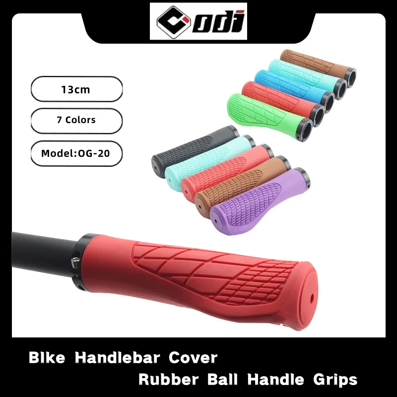 

ODI Rubber MTB Bicycle Grips Shockproof Bike Handlebar Cover Anti-Slip Lockable Ergonomic Ball Handle Grips Cycling Accessories