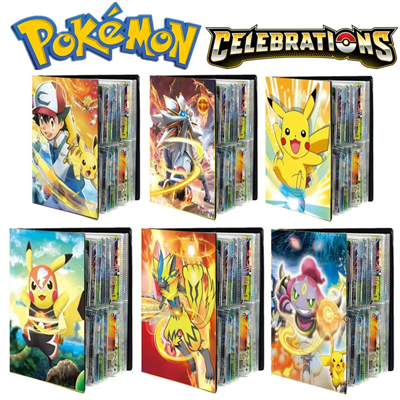 Новинка 240 шт. Покемон монстр карточки альбом мультфильм Игра карточка Vmax Gx Ex