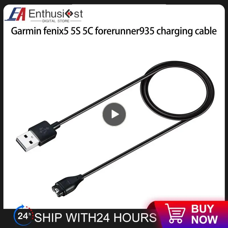 

1~10PCS Suitable For Garmin Fenix6 / 6S / 6X / 5X / Data Cable Vivoactive3,4,4S Universal Charger Smart Watch Charging Cable