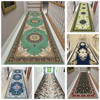 home long carpet corridor corridor checkered flower carpet living room prayer carpet bedroom anti slip carpet kitchen floor