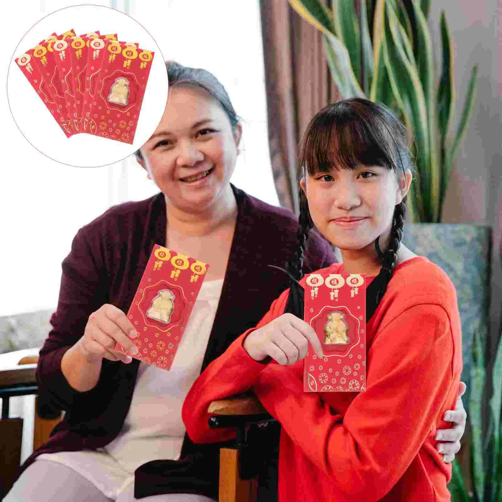 

Envelopes Red Year Money New Chinese Packets Rabbit Gift Festival Spring Envelope Pocket Lucky Kids Packetwealth Style The