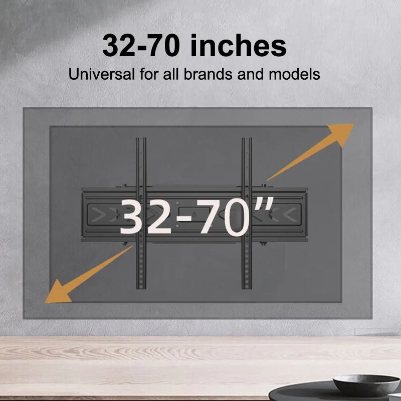 Универсальный настенный кронштейн для телевизора