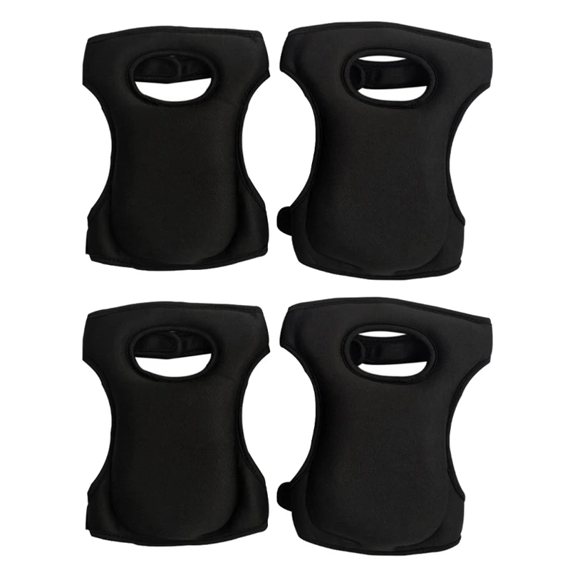 

Hot 3C-4X Gardening Knee Pads, Knee Pads For Gardening Cleaning, Adjustable Straps Knee Pads For Scrubbing Floors Work,Black