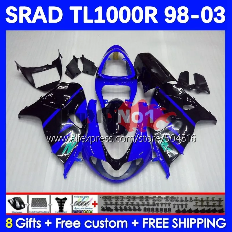

Корпус для SRAD TL1000 TL 1000 R 1000R 98 03 25No.1 TL1000R 98 99 00 01 02 03 1998 1999 2000 2001 2002 обтекатель синий в наличии