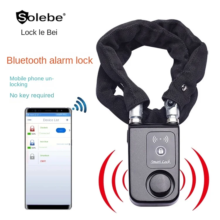 Wyj локомотивное противоугонное устройство замок для шлема с Bluetooth-управлением