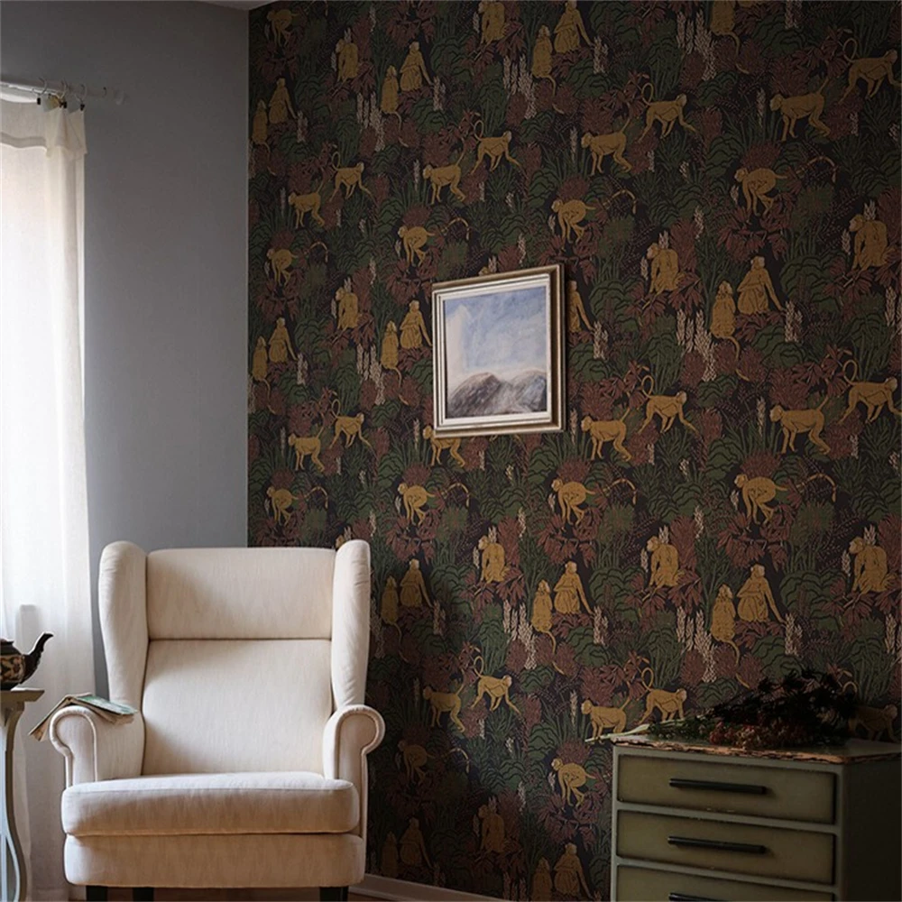 Обои beibehang с изображением американских тропических джунглей животных обои из