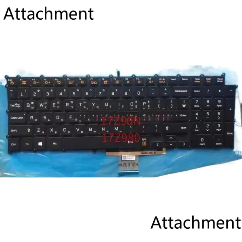 Клавиатура WYORESY для LG 13Z980 14Z980 15Z980 15Z990N 17Z90N 17Z980