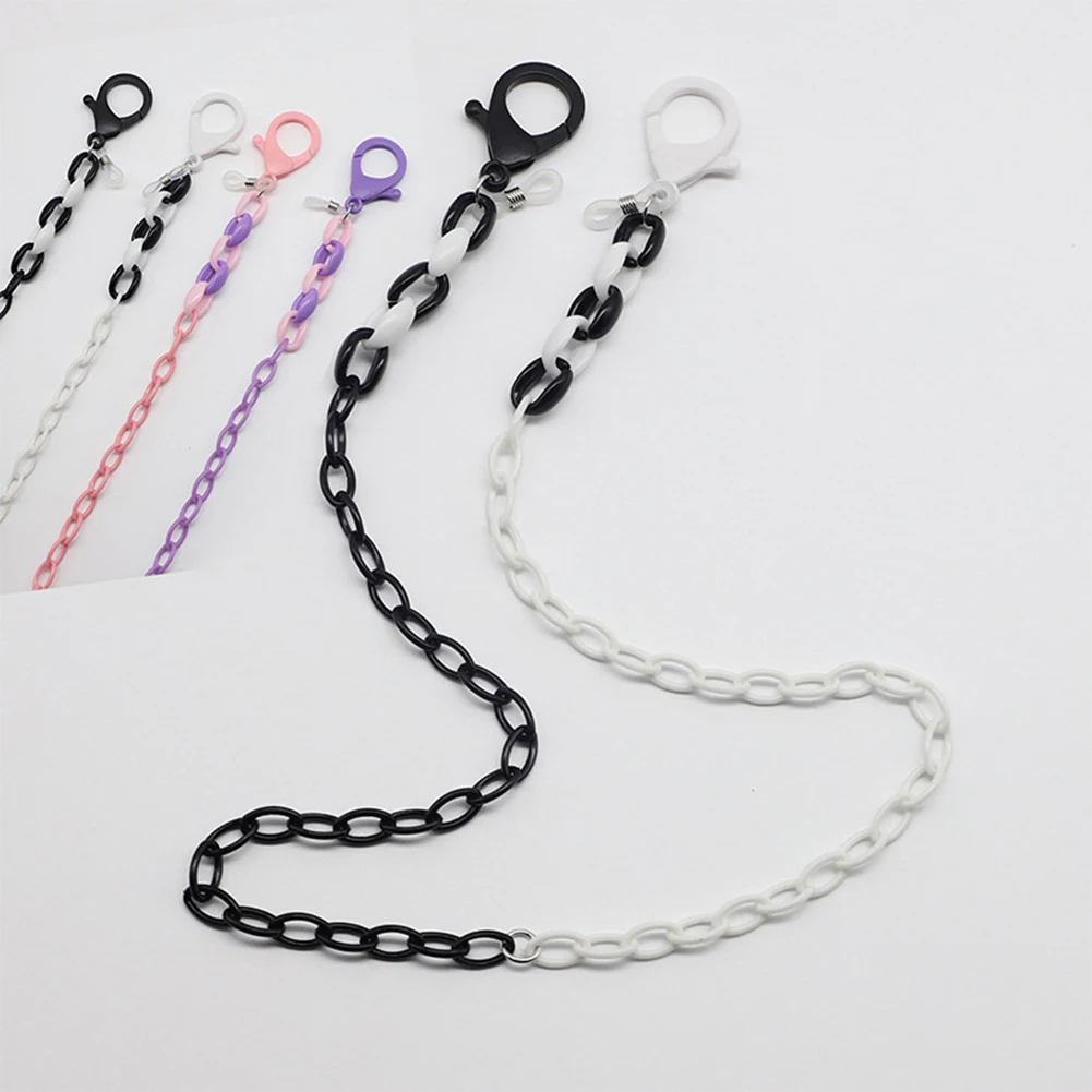 

Fashion Glasses Chain for Women Acrylic Sunglasses Chains Lanyard Straps Cords Chic Eyeglasses Holder Neck Chains Rope