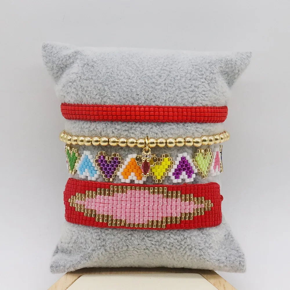 Регулируемый браслет ручной работы унисекс