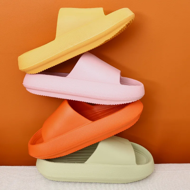 

Sandalias De Mujer Indoor Men Women Couple Non-Slip Slippers Bathroom Home Pantuflas Summer Sandale Pantufa Slides Chaussures