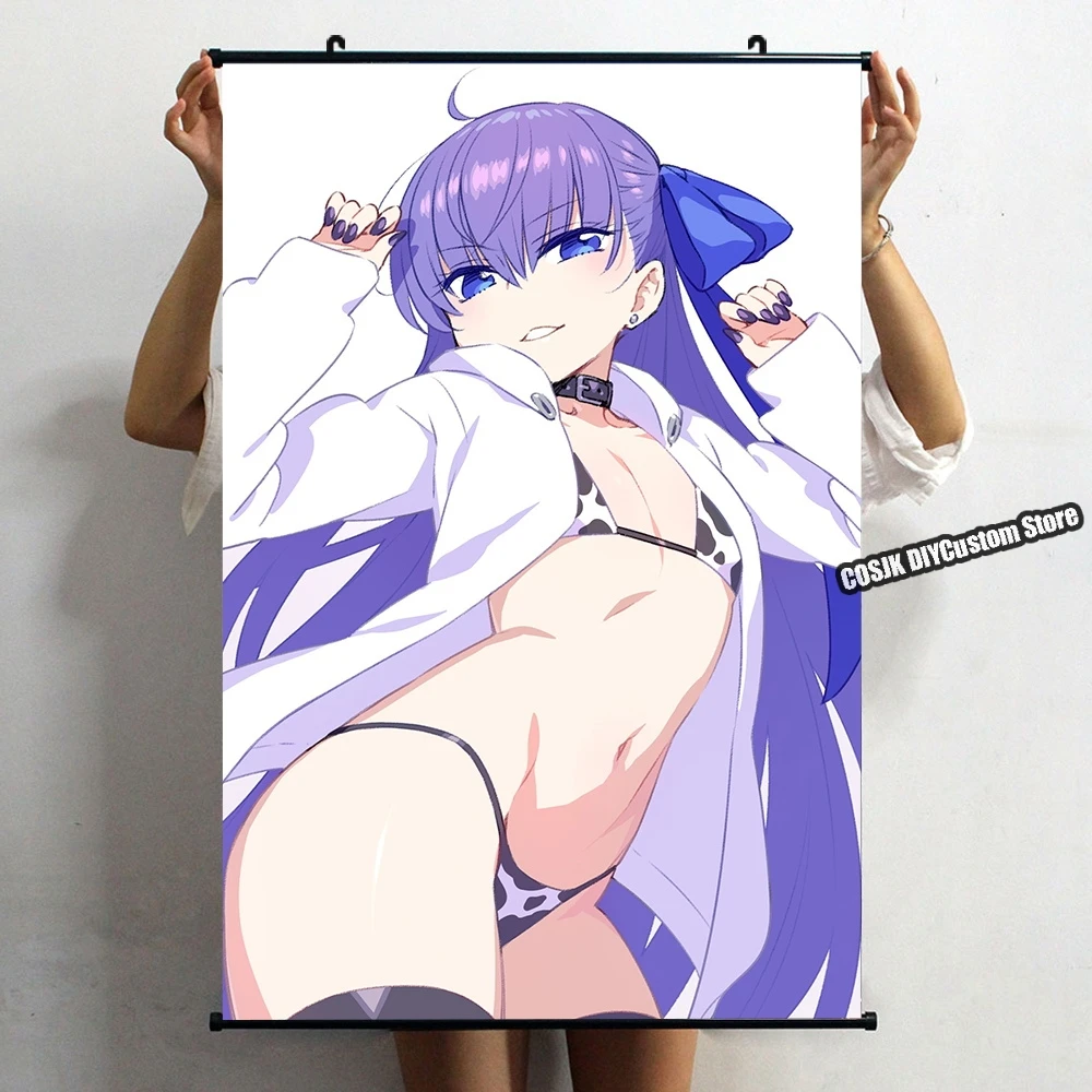 

Популярный постер аниме Fate/Grand Order Meltryllis Meltlilith, настенный свиток, домашний декор, настенный столб, украшение для гостиной, коллекционное иску...