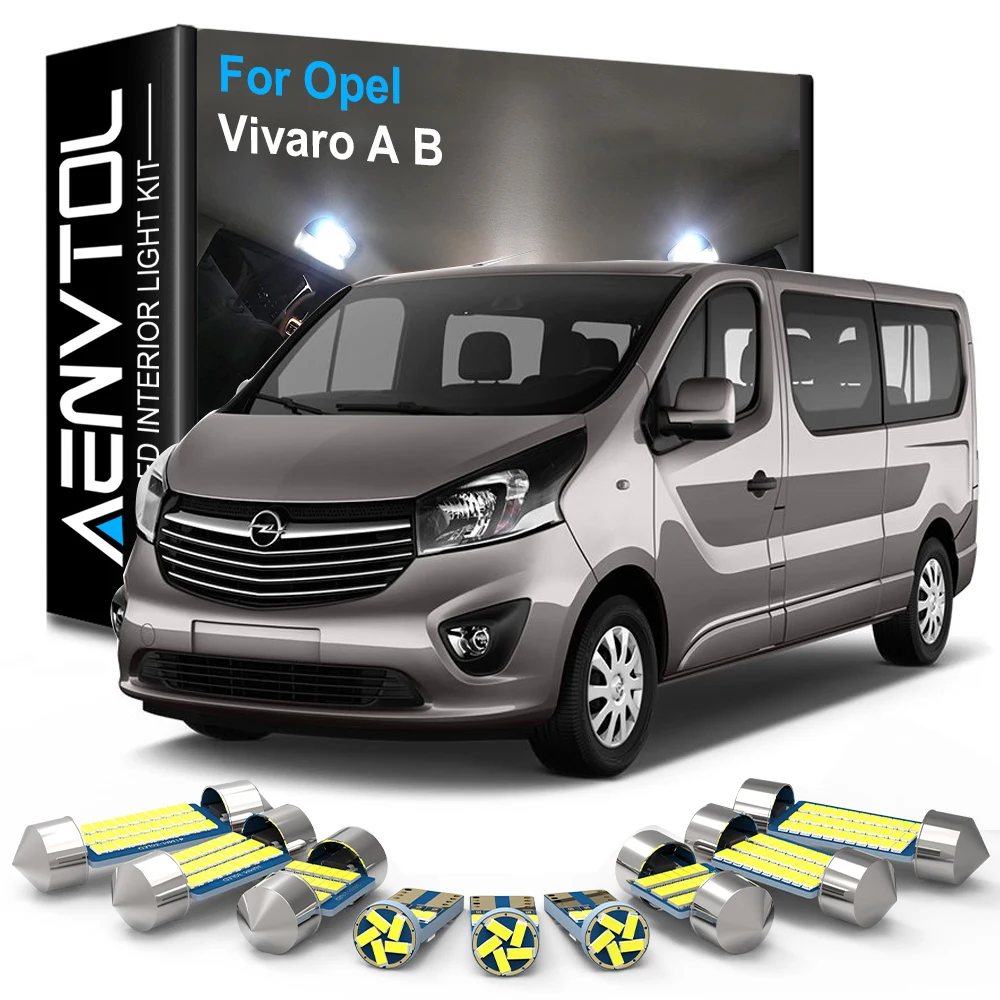 Светодиодные лампы для внутреннего освещения AENVTOL Canbus Vauxhall Opel Corsa B C D E X15 1997 1999 2006