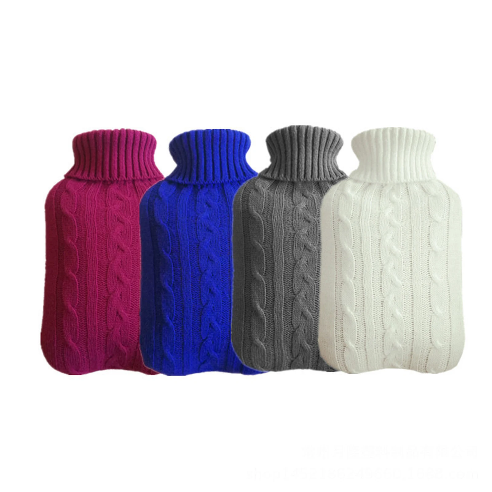 

Бутылка для горячей воды, 2 л, Герметичная Бутылка для кровати с трикотажным чехлом для талии