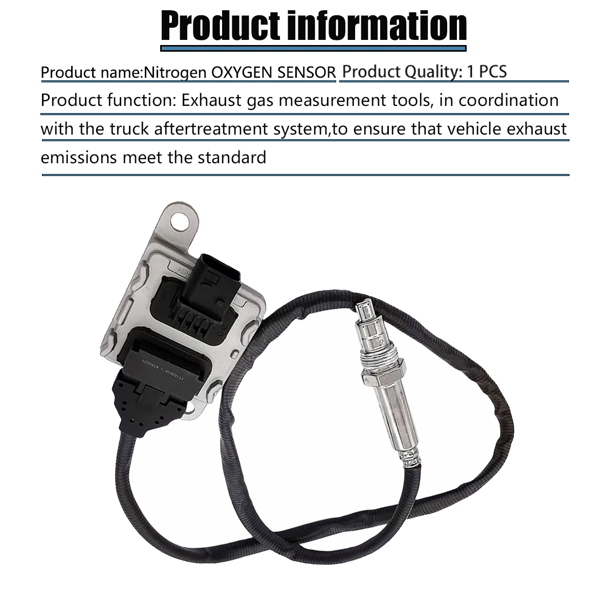 Фото Датчик оксида азота (NOx) 4326869 для Cummins Ford F650 Freightliner Blue Bird 2872947 5WK96753A 5WK96753B 2872947NX 4326869NX №2