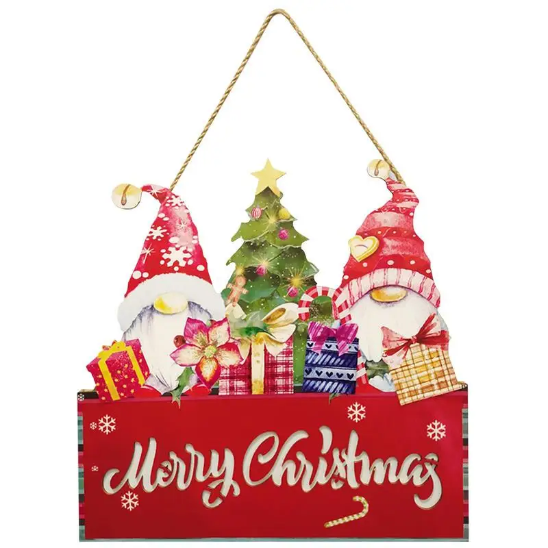 

Подвесной знак, подсвеченное Рождественское украшение, деревянные подвесные кулоны, украшение для рождественской елки, рождественские украшения для дома