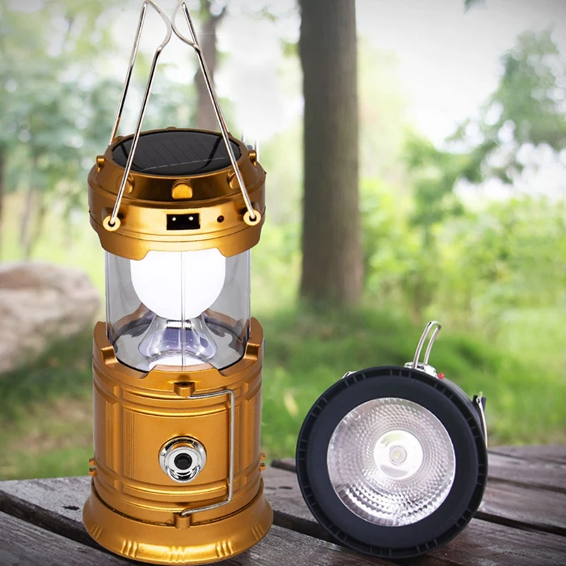 

1 Piece USB Rechargeable Lantern Tent Lamp Camping Lamp Waterproof Flashlight Lighting Lantern Working Outdoor