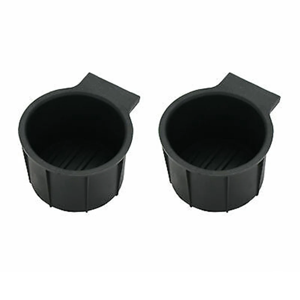 

2PCS Cup Holder Rubber Insert Console Box Cup Holder For Ford Super Duty 2011 2012 2013 2014 2015 2016