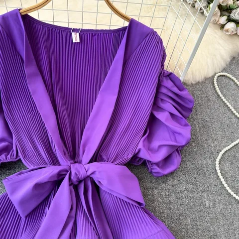 Neploe, элегантные винтажные рубашки с пышными рукавами, женские блузки Y2k с тонкой талией на шнуровке, Blusas Mujer с v-образным вырезом и рюшами