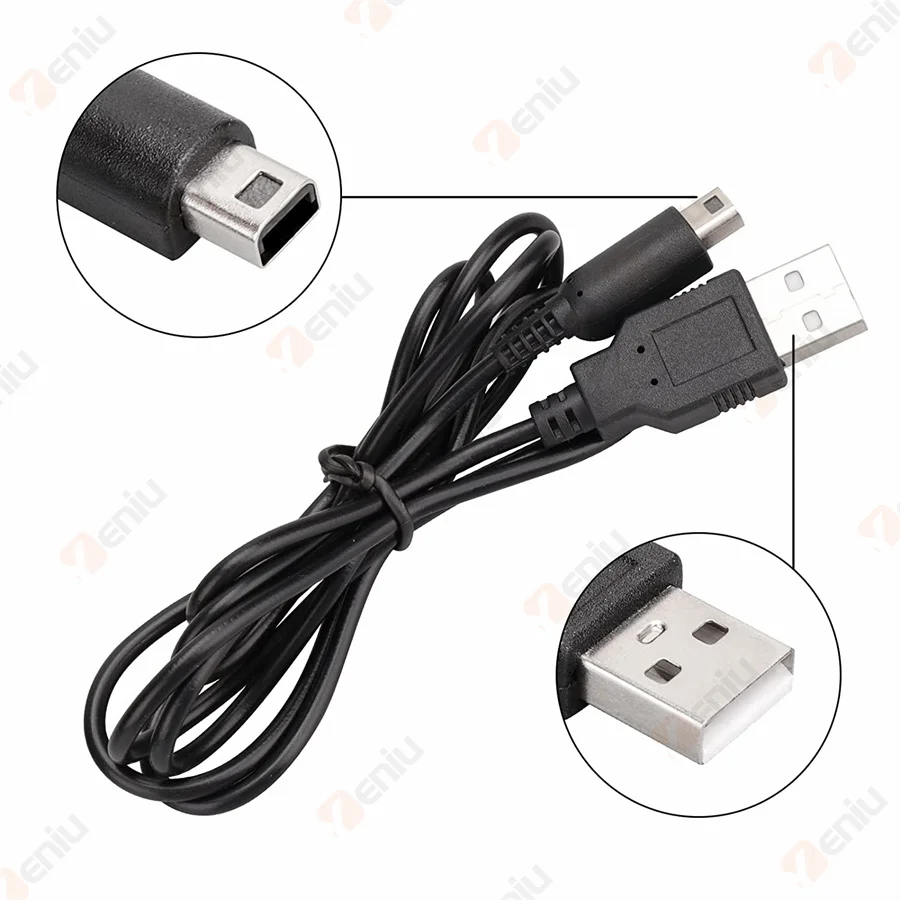 

USB-кабель зарядный для Nintendo 2DS 3DS LL, 100 шт.