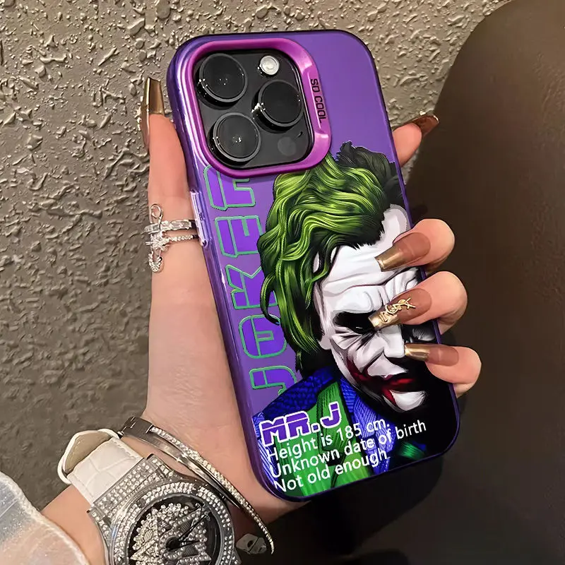 Чехол Clown Buffoon Gotham для J-Jokers Samsung Galaxy S25 S24 S23 S22 S21 S20 Note20 Ultra Plus FE M31 4G 5G Матовая задняя