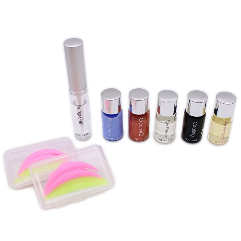 Набор для наращивания ресниц с кератином 1 коробка