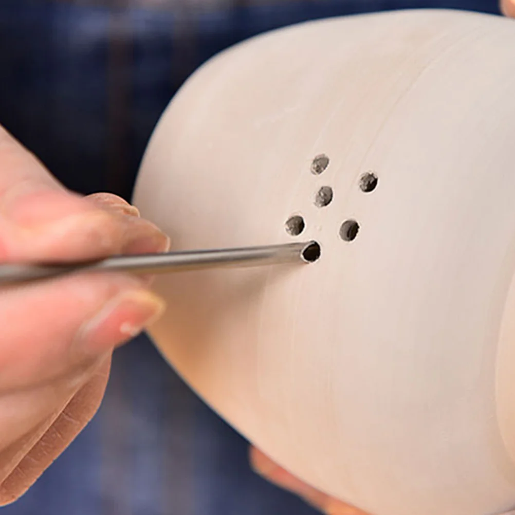 5 шт. дырокол металлический керамический круг круглый глиняный инструмент для