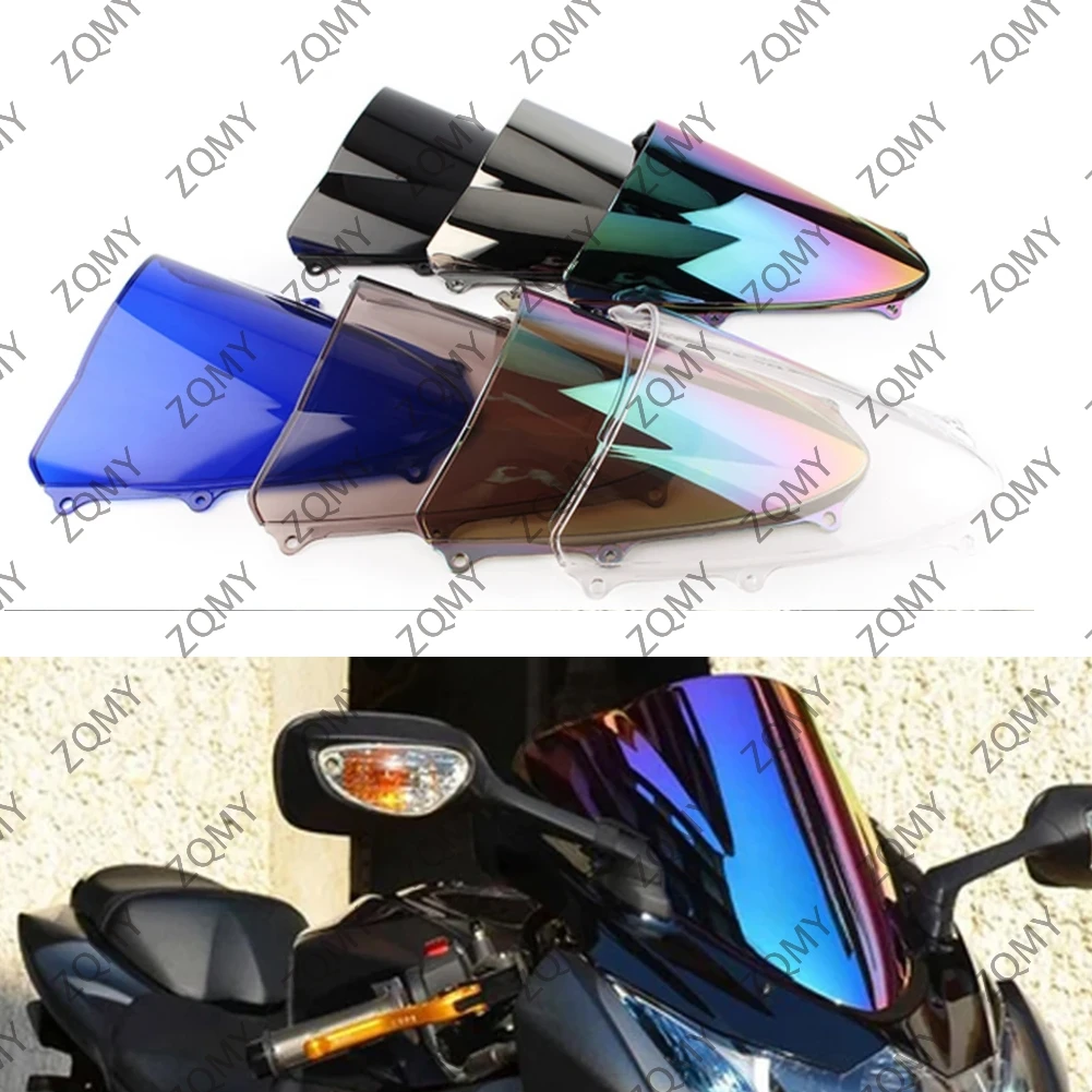 GSXR1000 2009-2016 мотоциклетное лобовое стекло с двойным пузырем для Suzuki GSXR 1000 2009 2010 2011 12