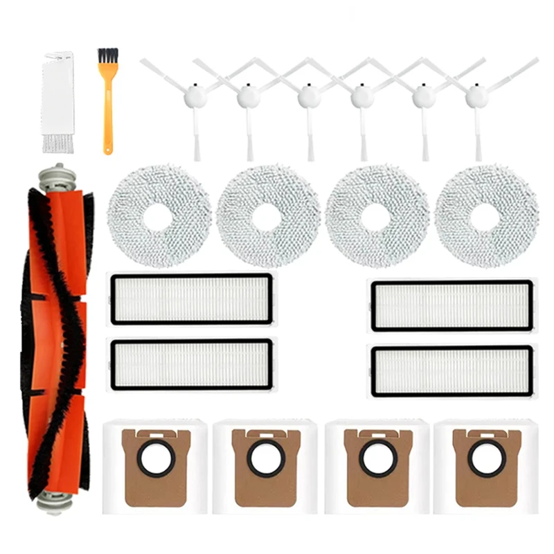 

Запчасти для робота-пылесоса Dreame L10S Ultra S10 S10 Pro XIAOMI Mijia Omni X10 +, основная боковая щетка, Hepa фильтр, швабра