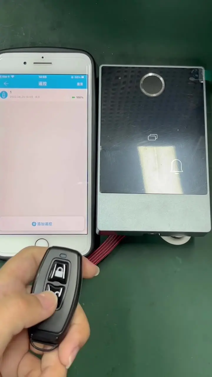 R1 Беспроводной Bluetooth-брелок TTLOCK ключ дистанционного управления для TTLock APP замок