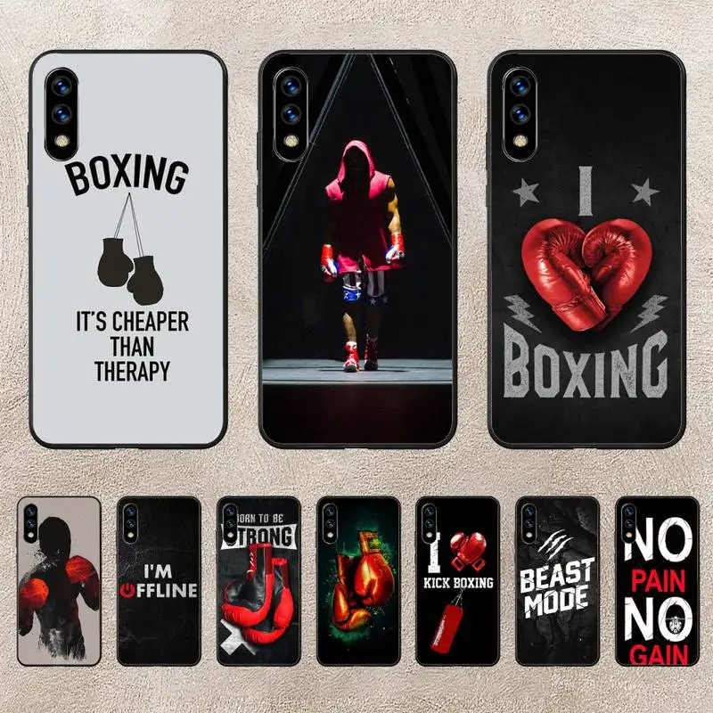 

I Love Kick Boxing Phone Case For Huawei G7 G8 P7 P8 P9 P10 P20 P30 Lite Mini Pro P Smart Plus Cove Fundas