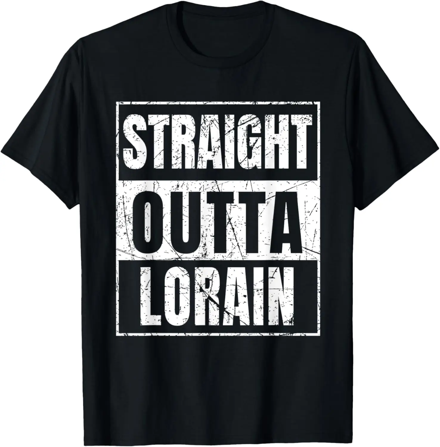 Футболка Straight Outta Lorain Ohio