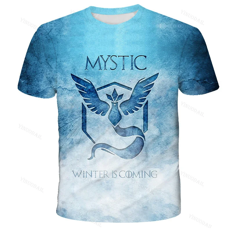 

Pikachu Pokemon Summer T-shirt T shirt Tees Cool Oversized Short Thin Men Outerwear Tops