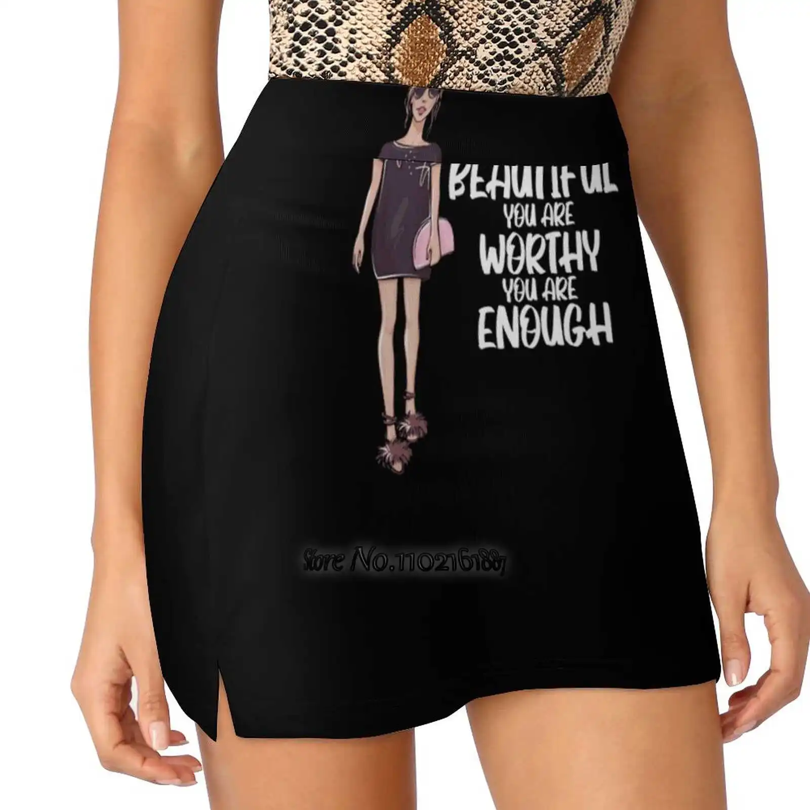 

Юбка-мини женская двухслойная, с карманами, для занятий спортом, фитнесом и бегом