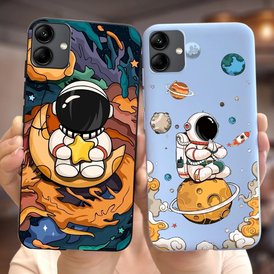 Чехол для Samsung Galaxy A04 A04e новый модный мультяшный чехол с рисунком мягкий ТПУ