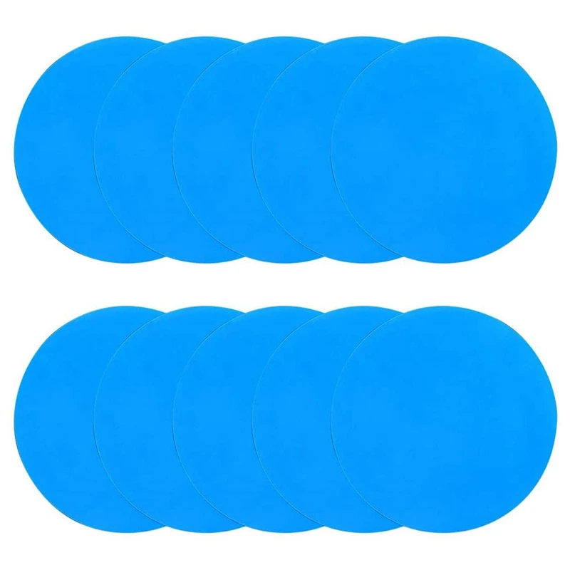 

Inflatable Pool Self-Adhesive Repair Patches, Suitable for Repairing Inflatable Beds, Boats and Swimming Rings (10PC)