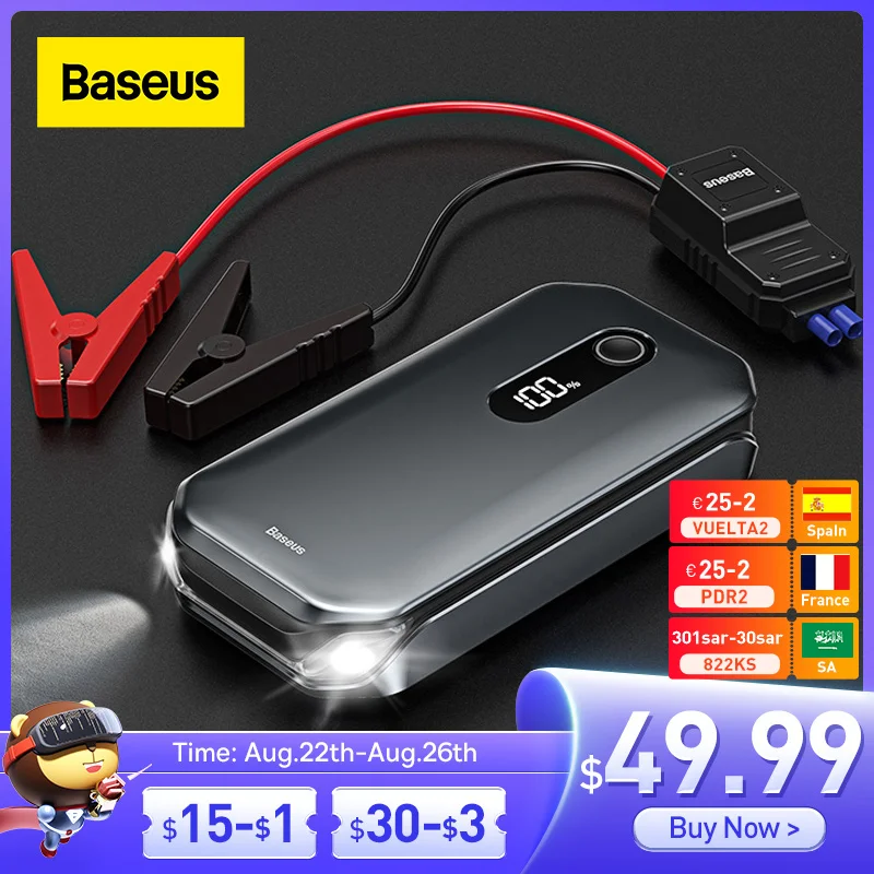 	Baseus 1000A Car Jump Starter 	