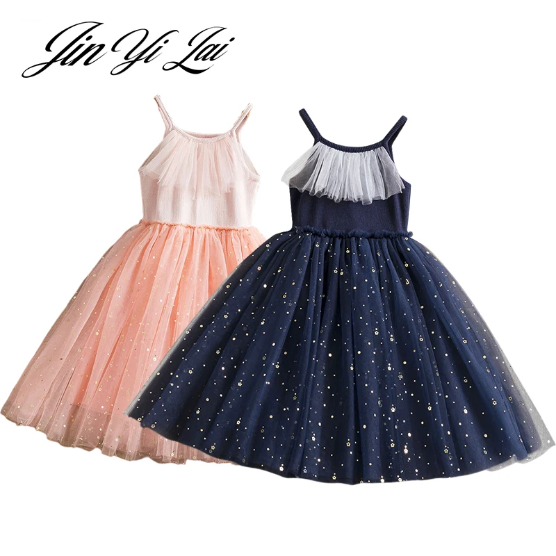 

Baby Girls Dress Summer Printing Dress Kids Princess Dresses Party Clothes Children Suspender Dresses