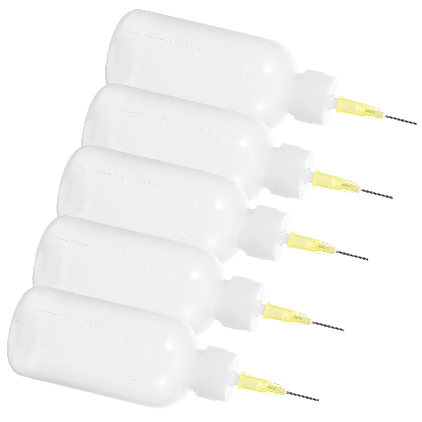 5 шт. маленькая бутылка для сжимания остроконечные бутылки с тонким наконечником