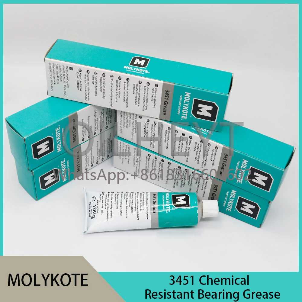 Химическая стойкая подшипниковая смазка MOLYKOTE 3451