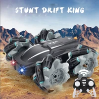 hot selling new 2 4g remote control drift stunt car with light charging children climbing off road racing model toy