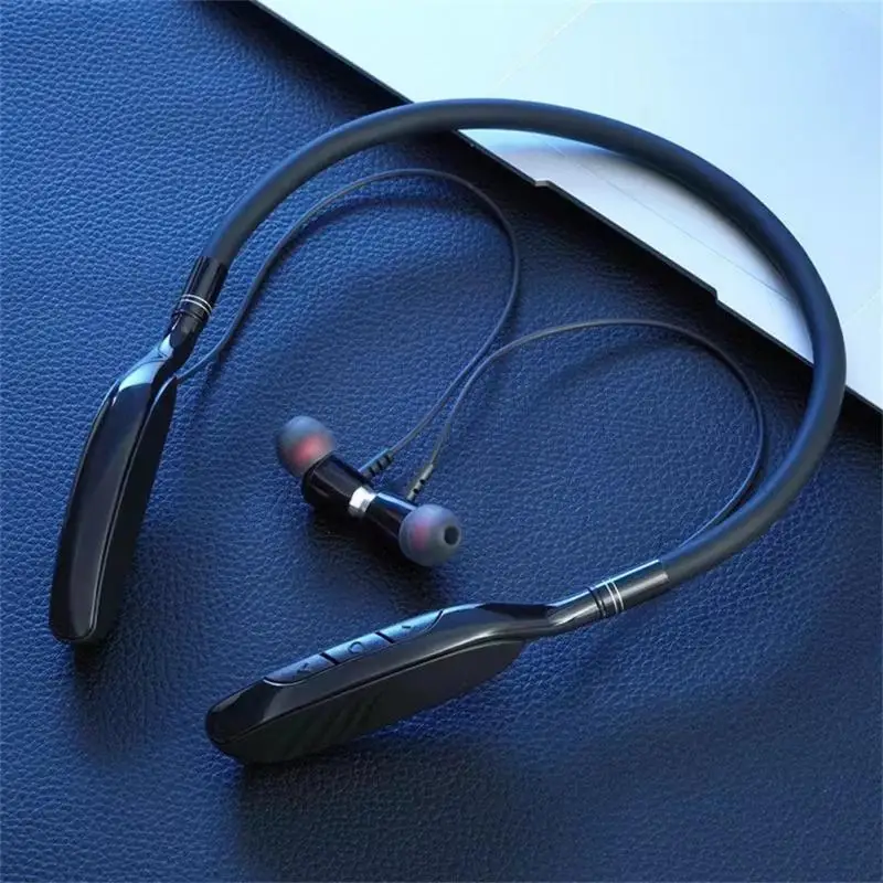 

Wireless Headphones Neckband Bluetooth Earphone 48 Hours Long Battery With Microphon Auriculares Sport Headset For TF Card