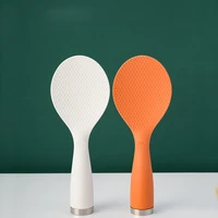 solid can stand up plastic spoon double sided non stick rice cooker rice spoon high temperature resistance rice scoop zb638
