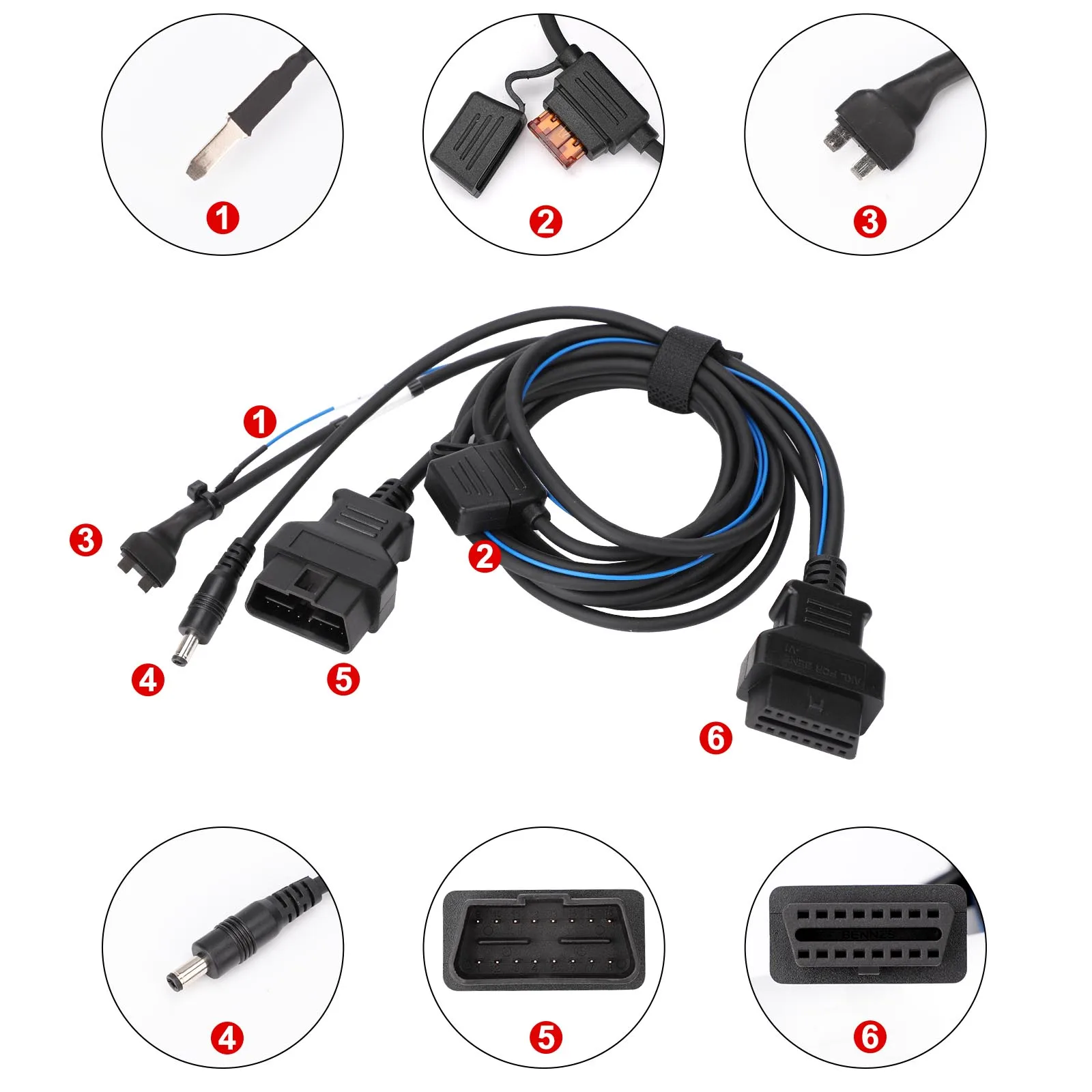 Фото Комплект OBDSTAR для BENZ FBS3 для чтения PIN-кода/программирования ключей, используется с OBDSTAR X300 Classic G3 и программатором MP001 №4