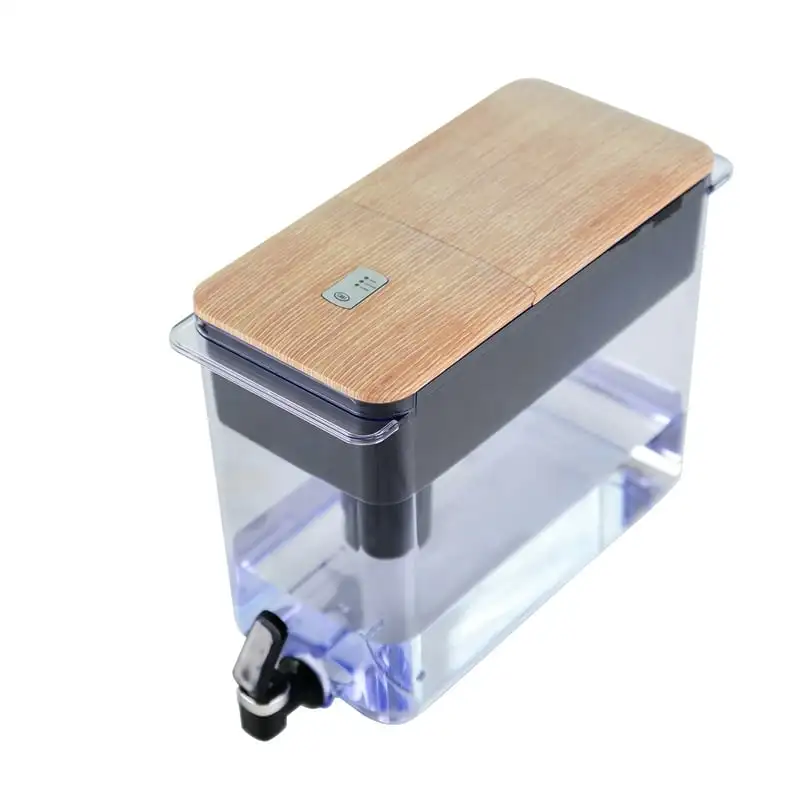 

Wooden Lid Water Filter Pitcher 30 Cup Series, BPA-Free White gpd membrane