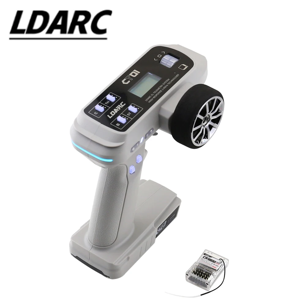 

Пульт дистанционного управления LDARC CT01, профессиональная модель радиоуправляемого автомобиля и лодки, с ЖК-дисплеем, 8 каналов, возврат напряжения