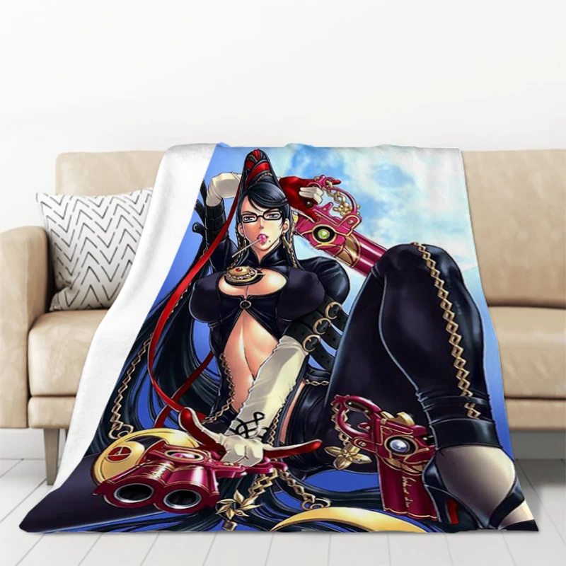 Игровое одеяло Bayonetta постельное белье из микрофибры одеяла для кровати и бросает
