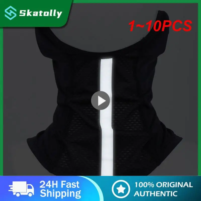 1 ~ 10 шт. 50 + ледяной Шелковый спортивный шейный Гетр наружная Пылезащитная